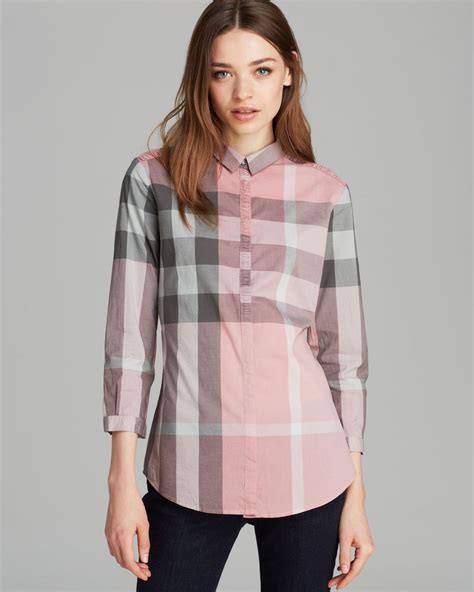 pink burberry t-shirts|pink burberry button up shirt.